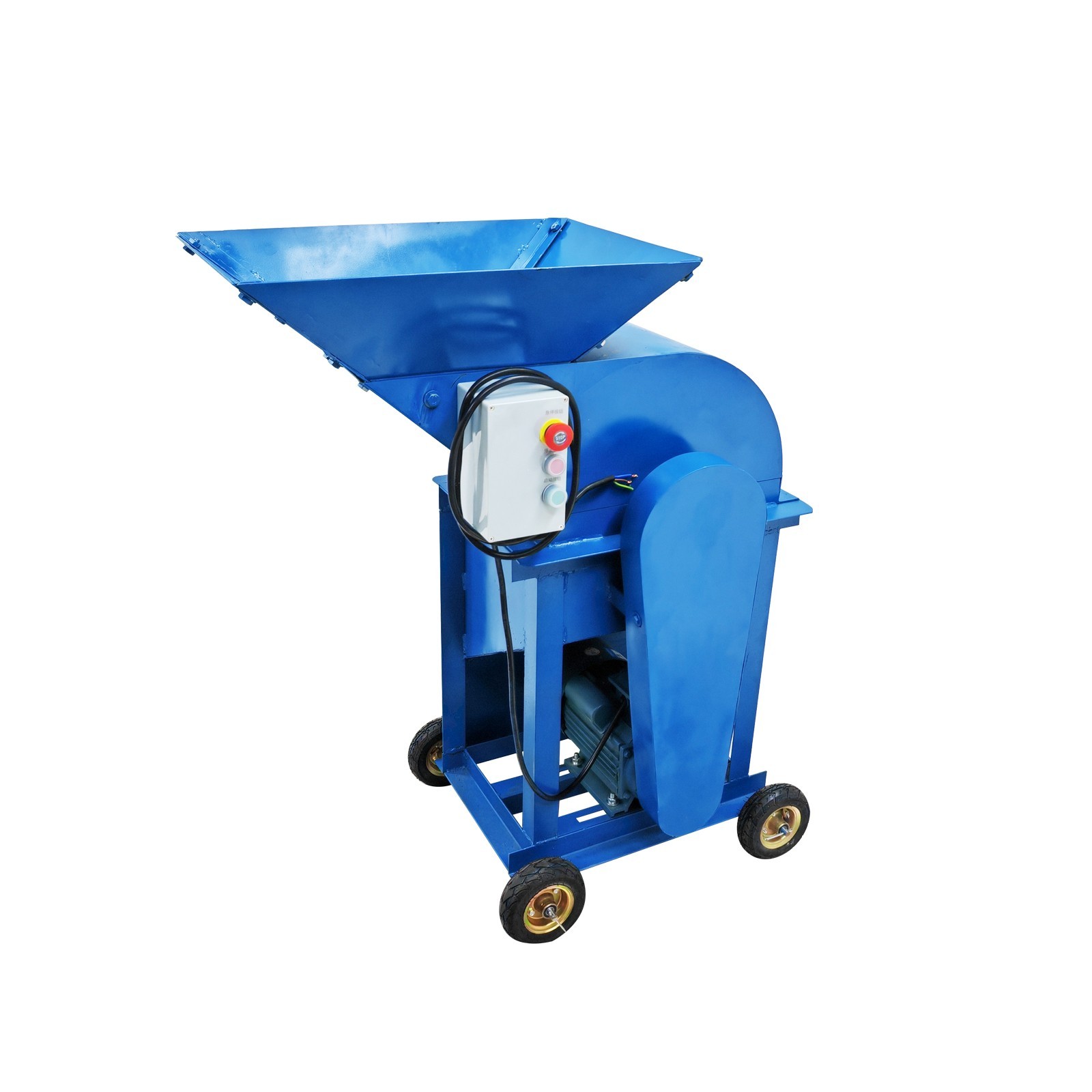 Enlarge Feed Port Soil Crusher Organic Fertilizer Pulverizer Crusher 220V 3KW