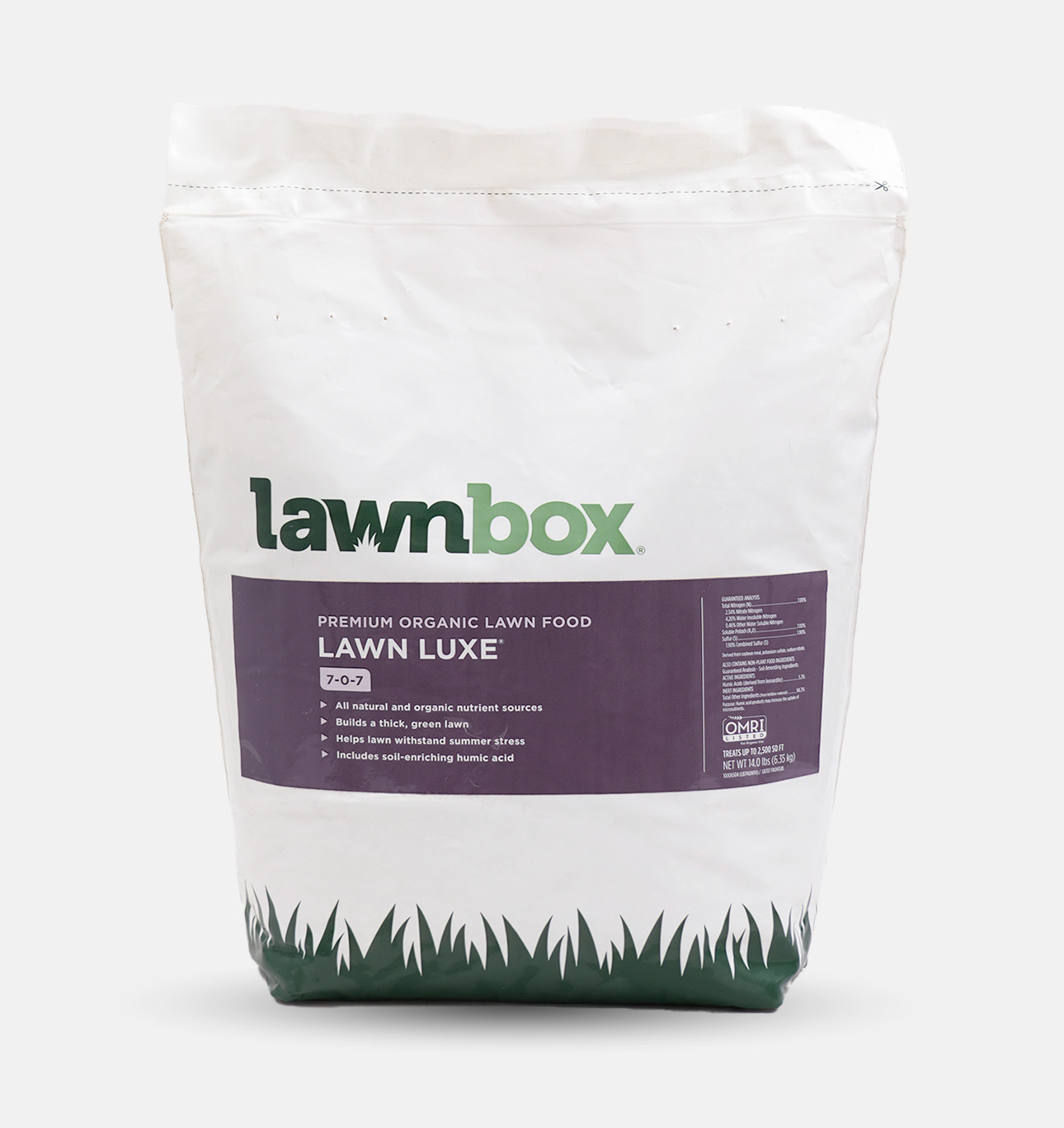 The Andersons Lawnbox® Lawn Luxe® 7-0-7 Organic Lawn Fertilizer