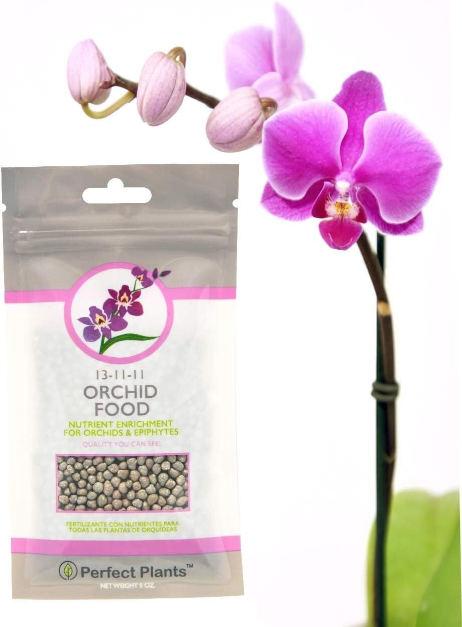 Orchid Food by Perfect Plants – Resealable 5oz. Bag – Bloom Booster for 5OZ