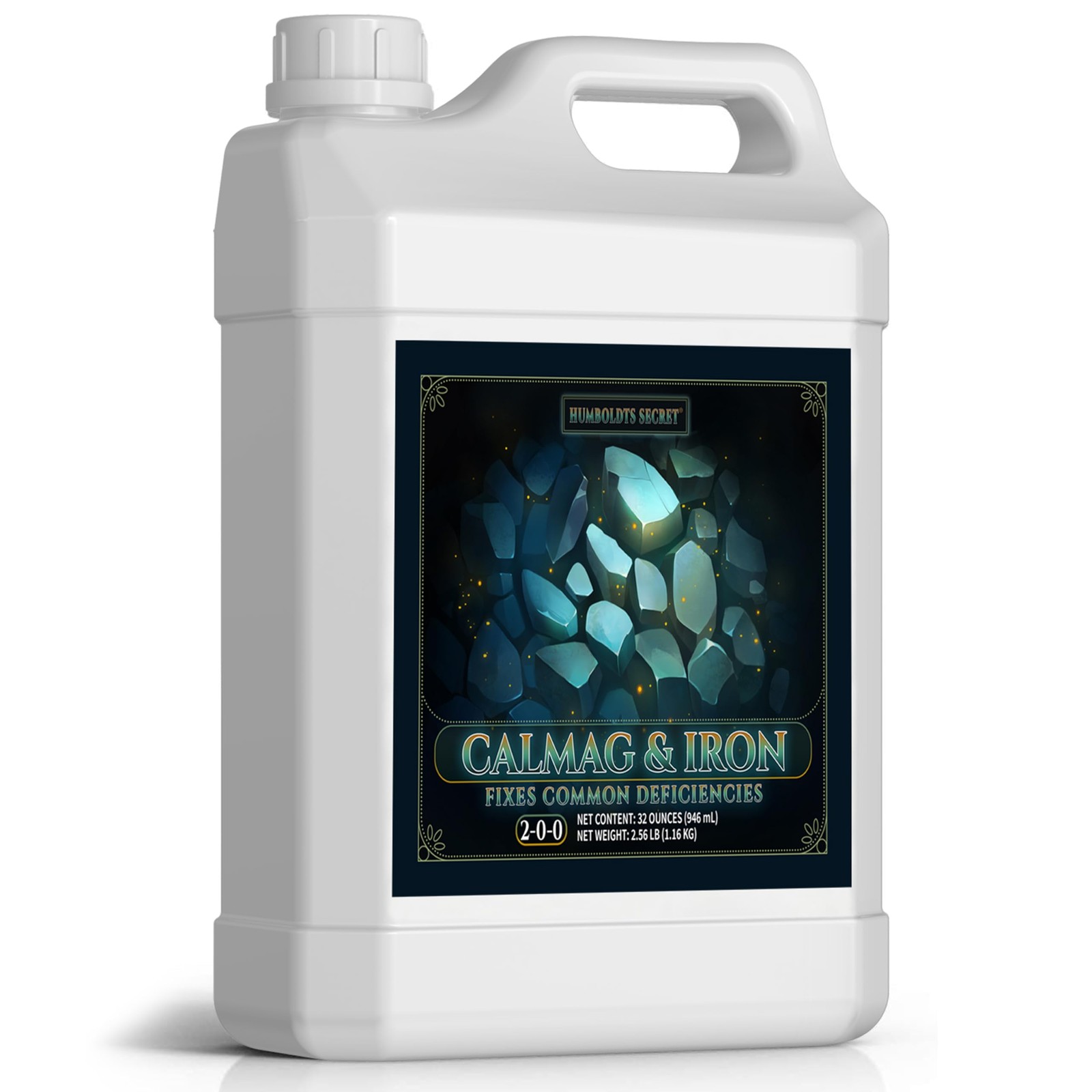 Calcium Magnesium Iron Fertilizer Nutrient Supplement 32 Oz for Plant Growth