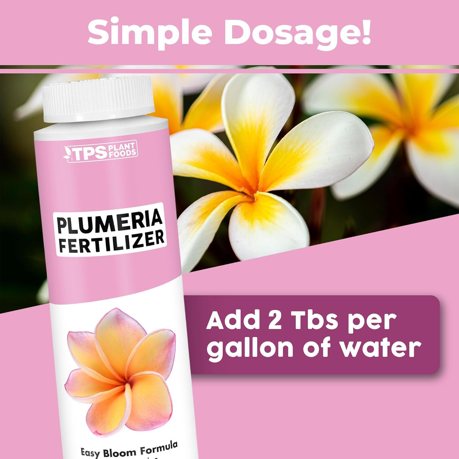 Plumeria Fertilizer for All Frangipani and Tropical Plants, Liquid Plant Food 8