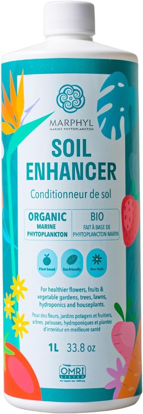 Organic Marine Phytoplankton Plant Fertilizer for Lush Indoor & Outdoor Gardens