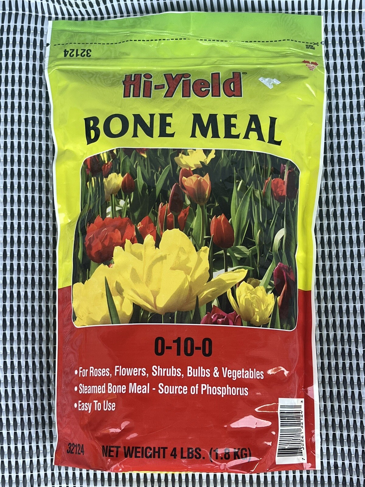 Hi-Yield Bone Meal 4LB Garden Soil Amendment Bulbs
