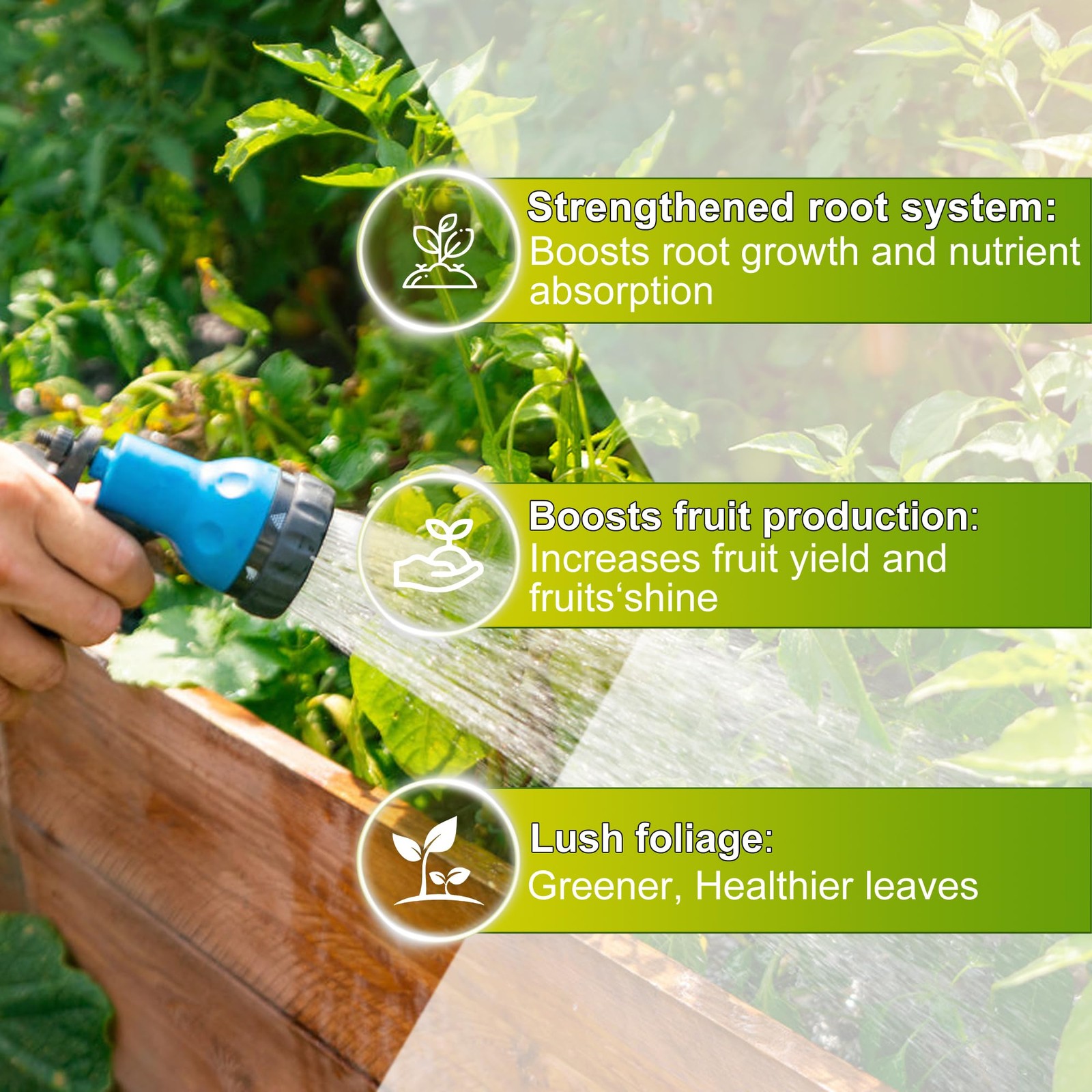 Fruit Tree Fertilizer – Liquid Plant Food for All Fruit Trees, Supports Lush …