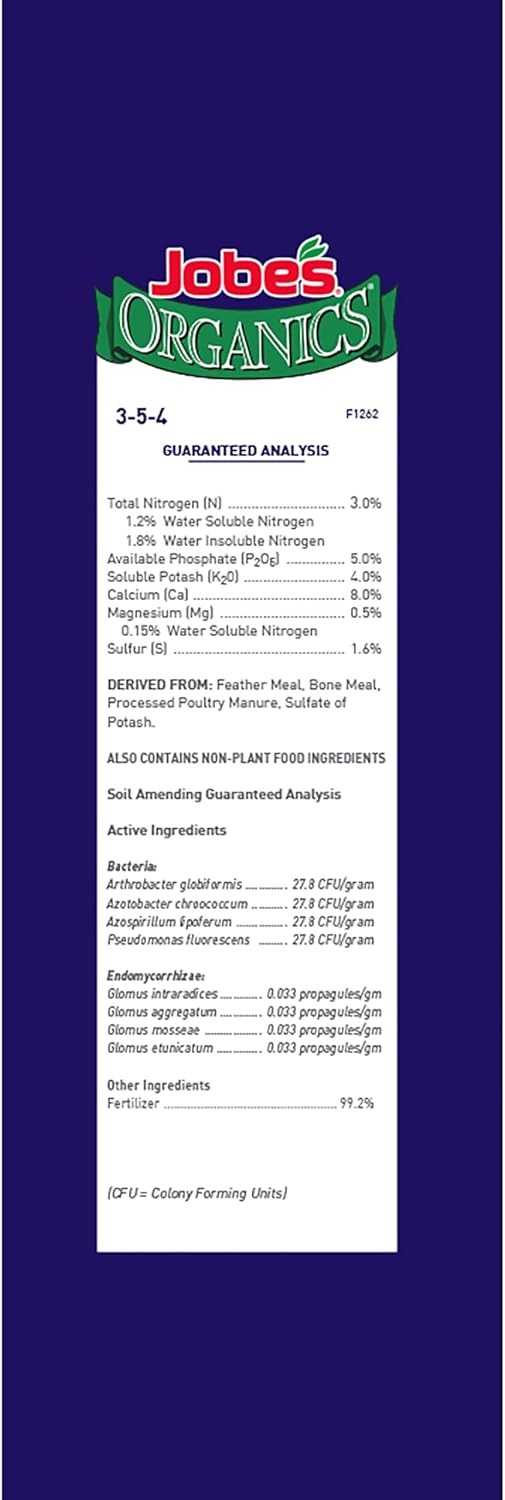 09627 Organic Fertilizer 4 lb Pack of 2