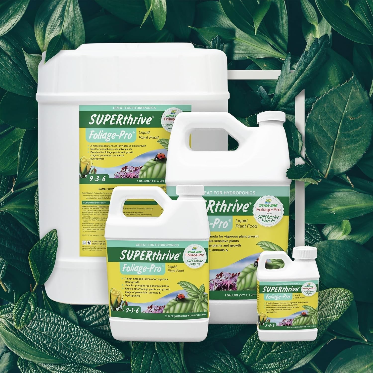 Dyna Gro 32oz Foliage Pro – Essential Liquid Fertilizer for Indoor Gardens