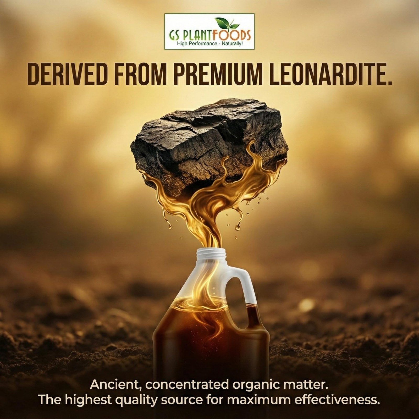 Humic Acid Soil Amendment – Leonardite-Derived Liquid Concentrate for Improve…
