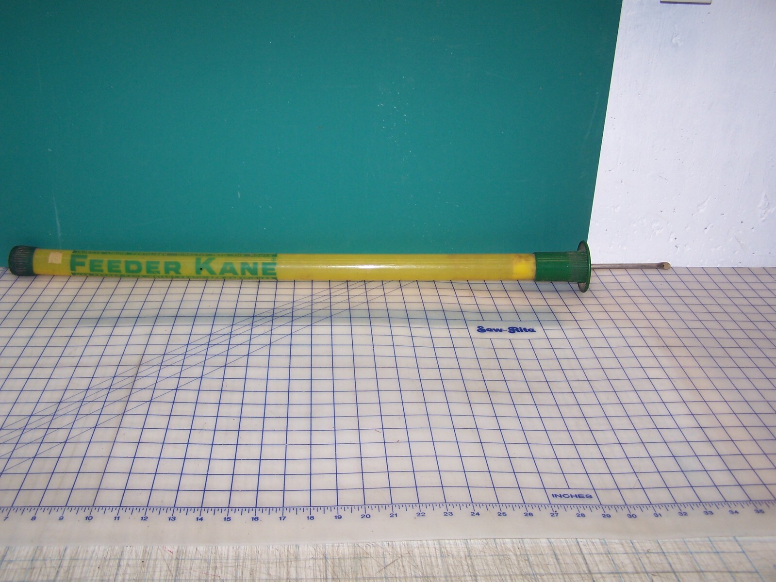 Vintage Feeder Kane Root Feeder Fertilizer Tube Tool 38″ Long 5″ Spike