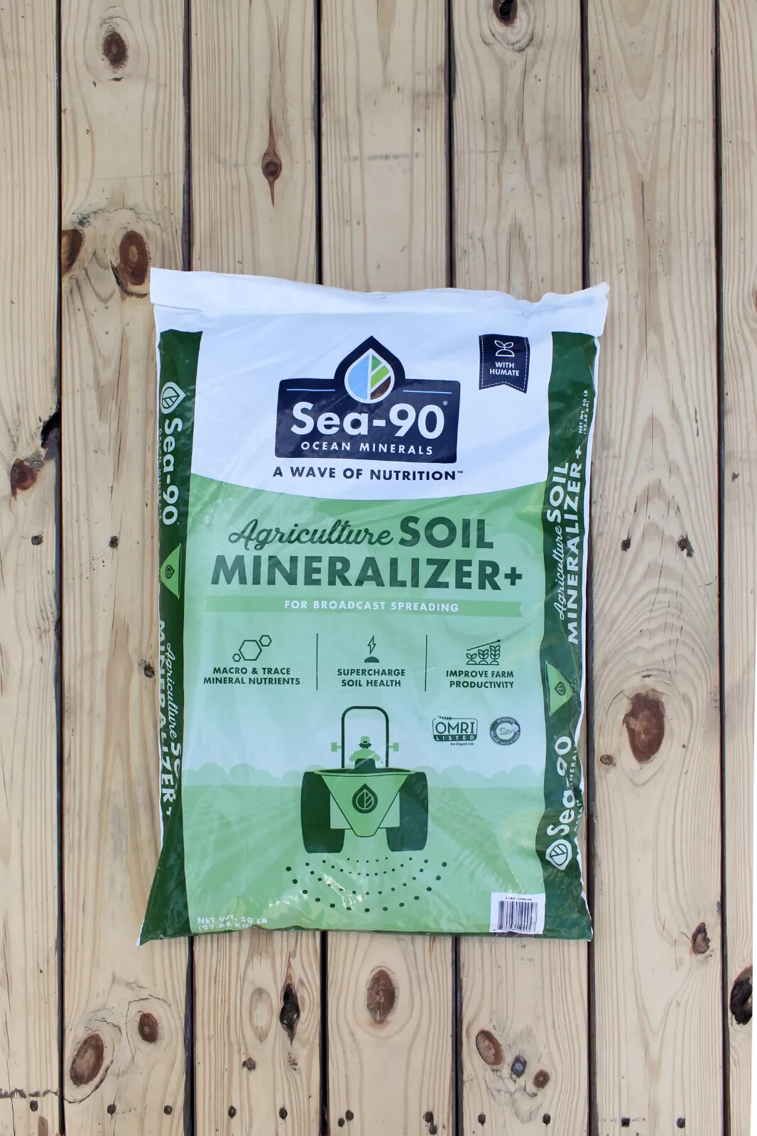SEA-90 Organic Soil Mineralizer + HUMATE Trace Elements, Vegetables, compost Tea