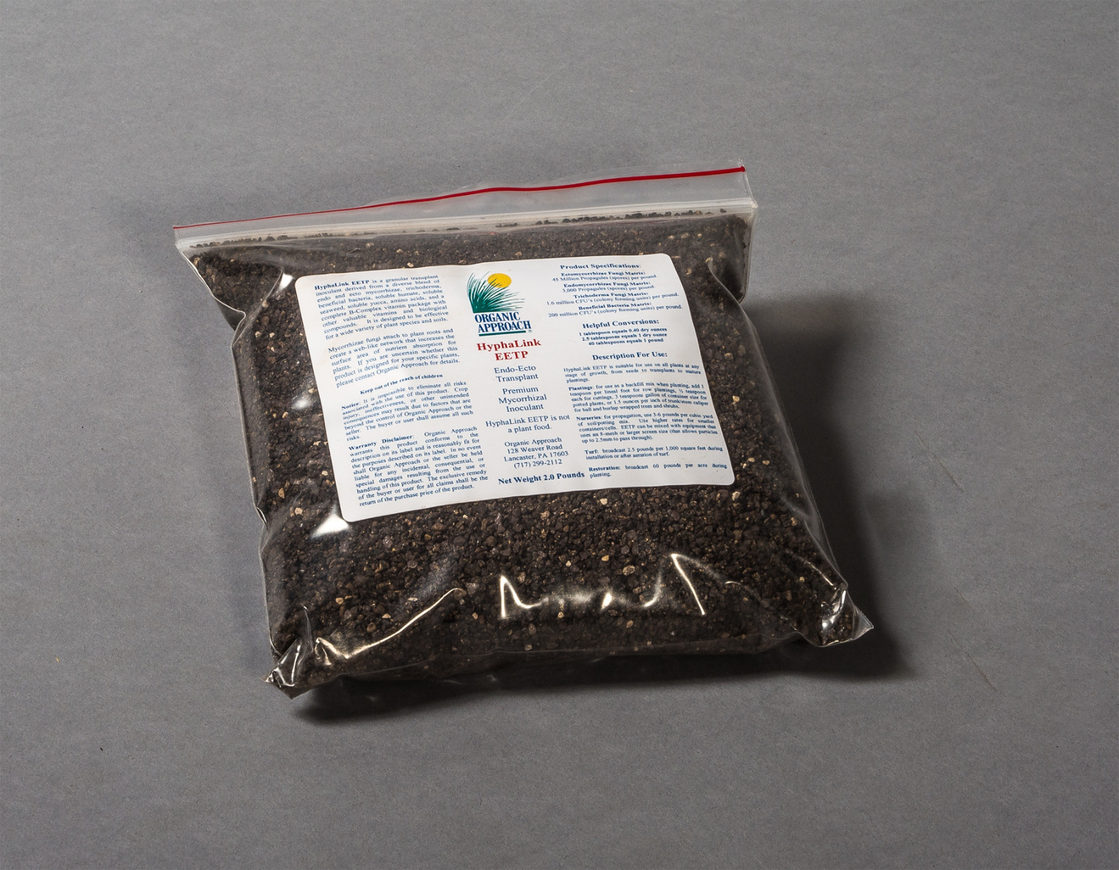 Endo Ecto Mycorrhizae, Organic Granular, Slow Release, Transplant Inoculant