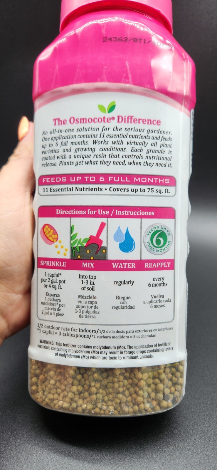 Osmocote Smart-Release Plus 2 Lb. Outdoor & Indoor Plant Food feeds up to 6 MTHS