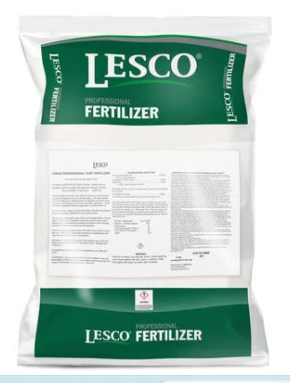 LESCO Organic Triple 15-15-15 All purpose fertilizer lawn garden farm plot FAST