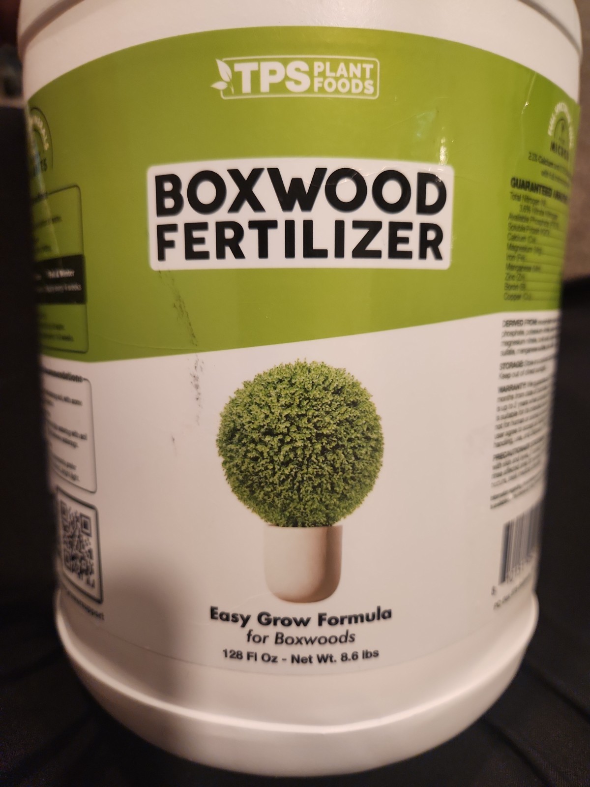 Liquid Boxwood Fertilizer Plant Food – 1 Gallon Easy Grow Formula