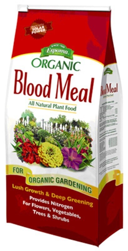 Espoma DB3 Organic Blood Meal 12-0-0 Natural Plant Food Fertilizer – Pack of 3