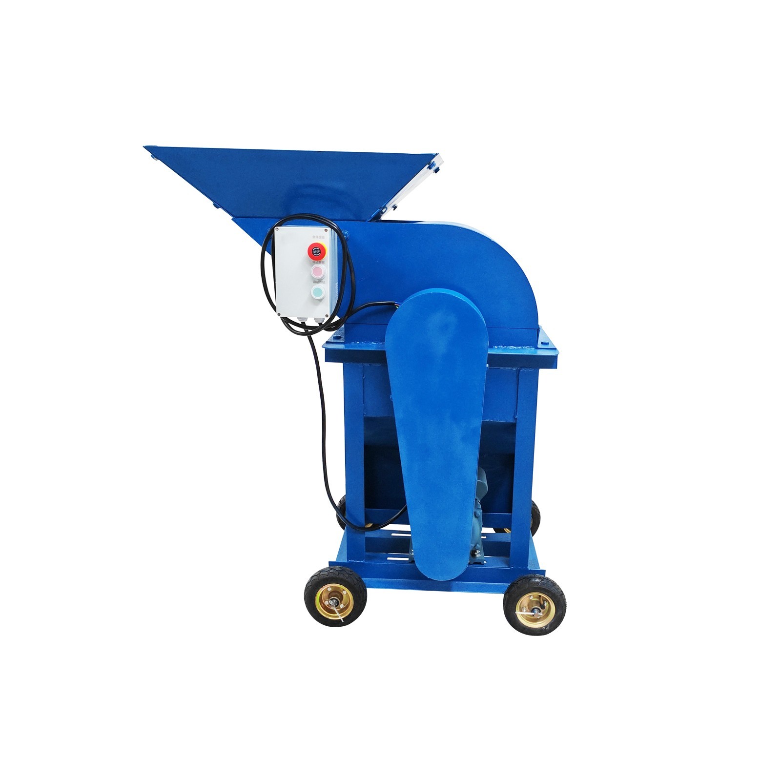 Enlarge Feed Port Soil Crusher Organic Fertilizer Pulverizer Crusher 220V 3KW