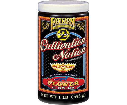FoxFarm Cultivation Nation-Flower (4-35-26) & Veggie (24-14-11) Combo Pack 1lb