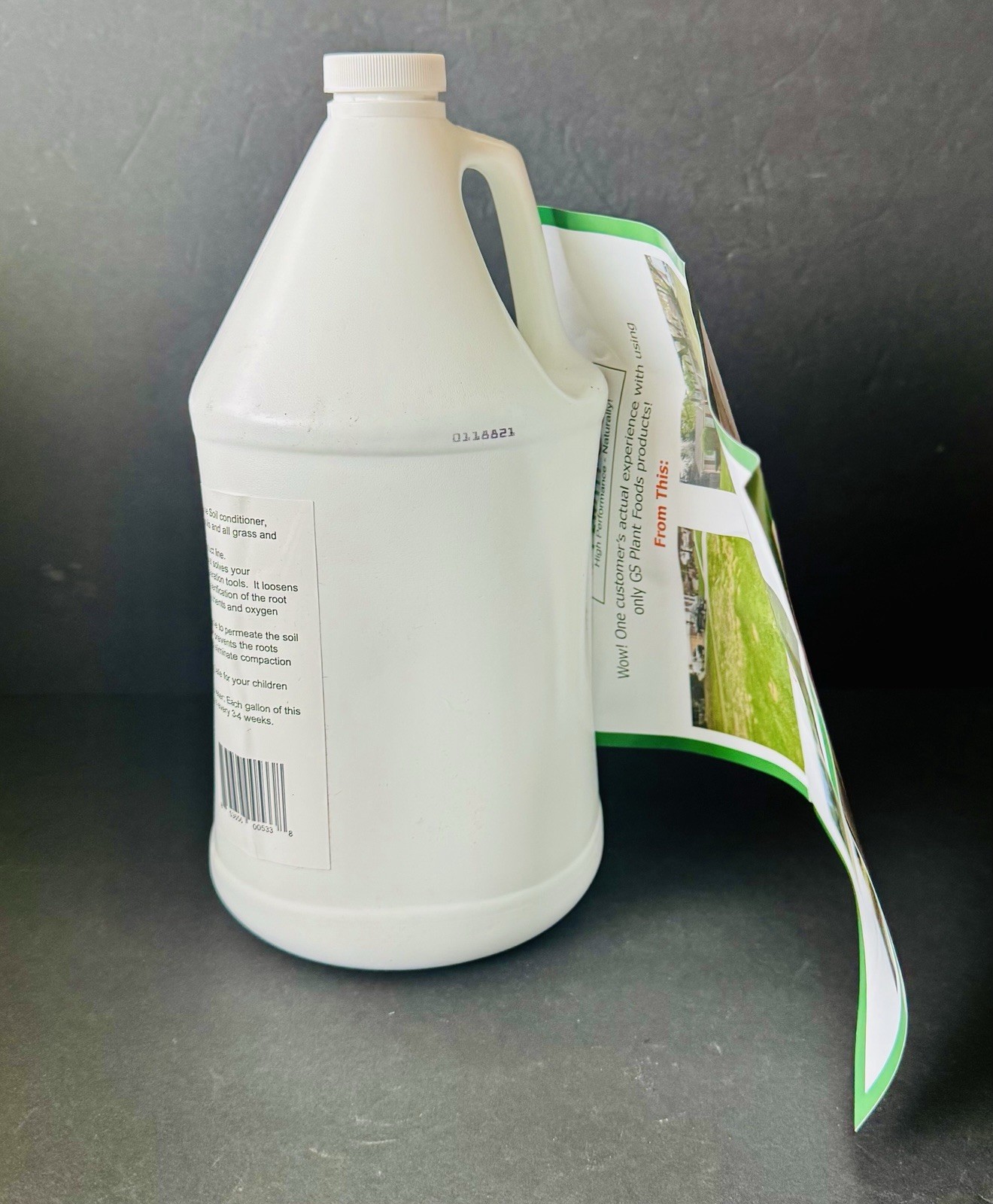 Soft Soil Liquid Soil Aerator & Lawn Treatment by GS Plant Foods – 1 Gallon