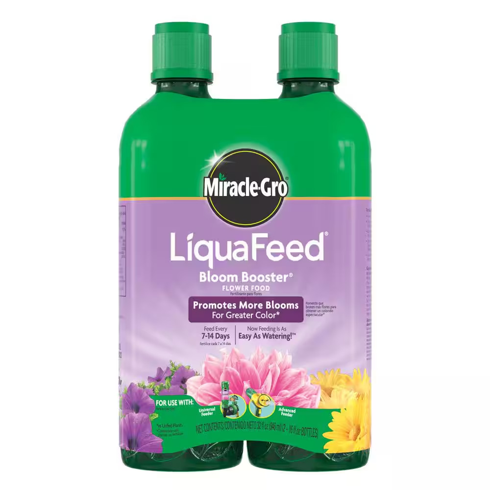Liquafeed 16 Oz. Bloom-Booster Flower Food Refills (2-Pack)