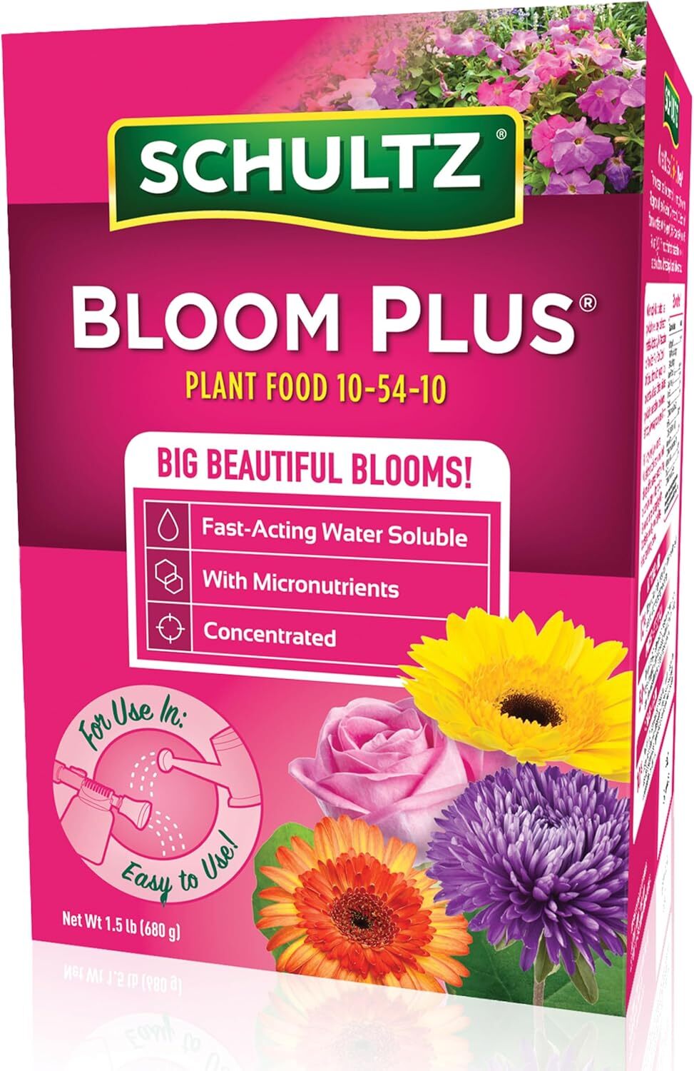 “Bloom Plus Water Soluble Plant Food 10-54-10, 1.5-Pound “