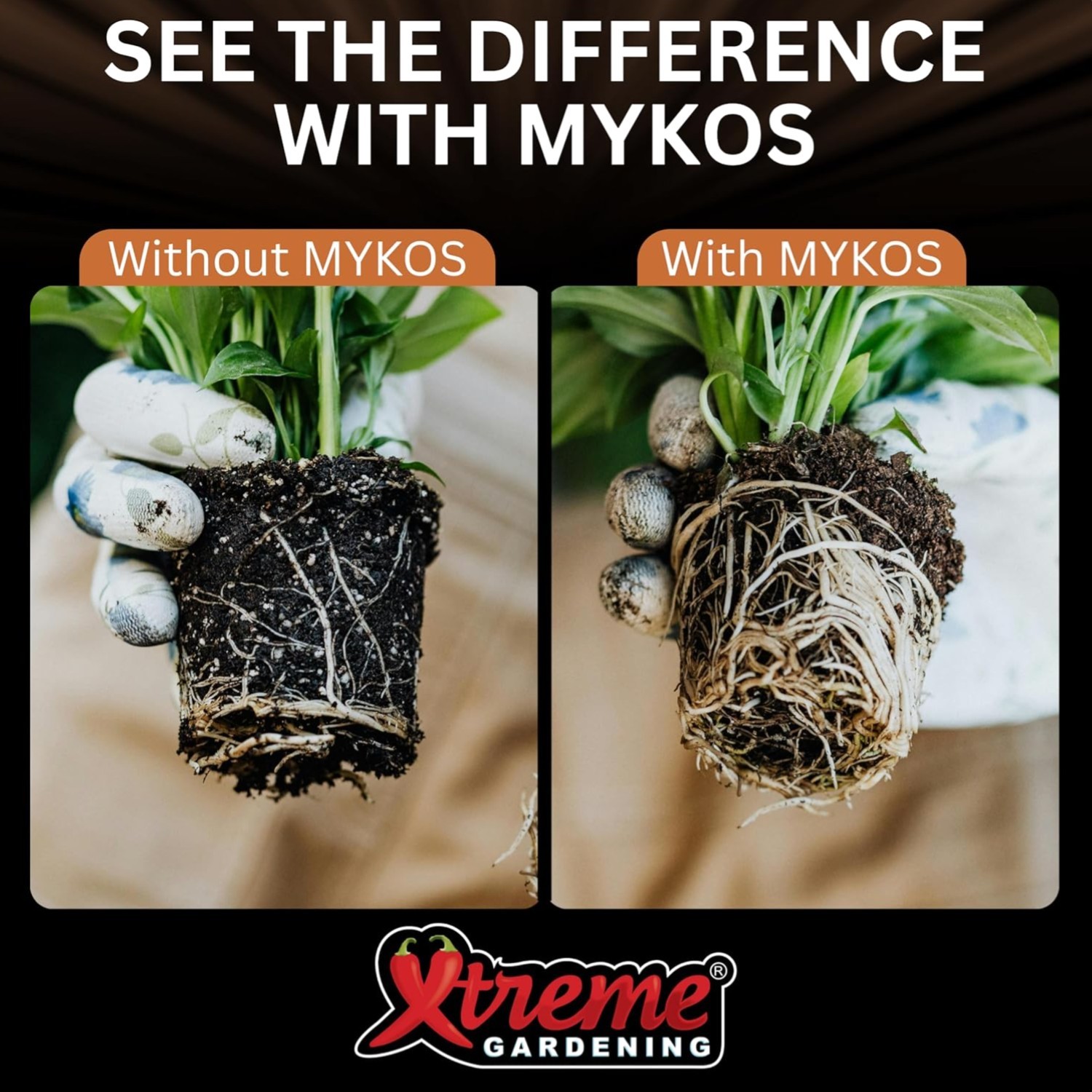 Organic Mykos Mycorrhizae 3.5oz – Strengthens Roots & Enhances Nutrient Uptake