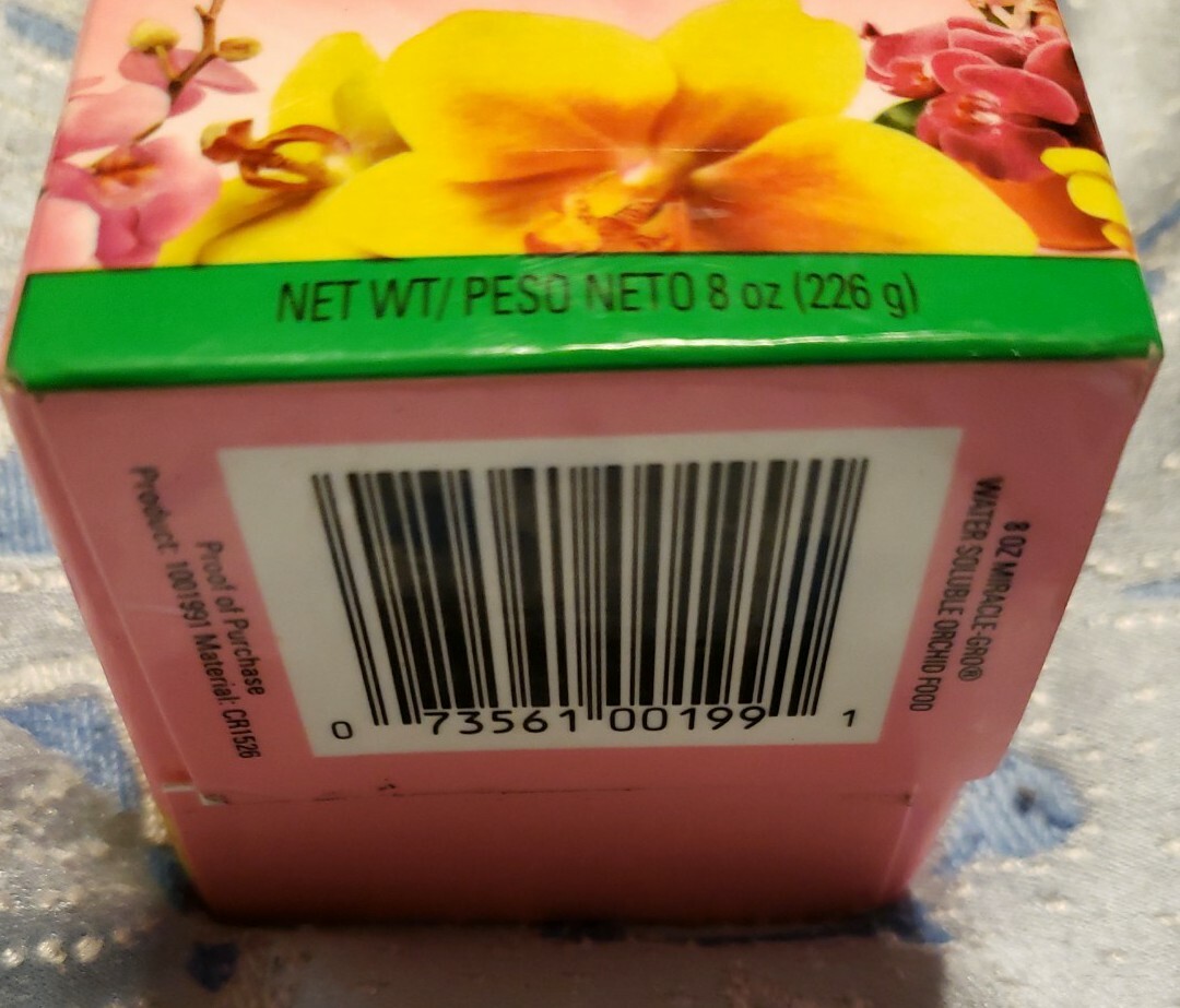 NEW** Miracle-Gro 100199 Orchid Plant Food, 8 Oz