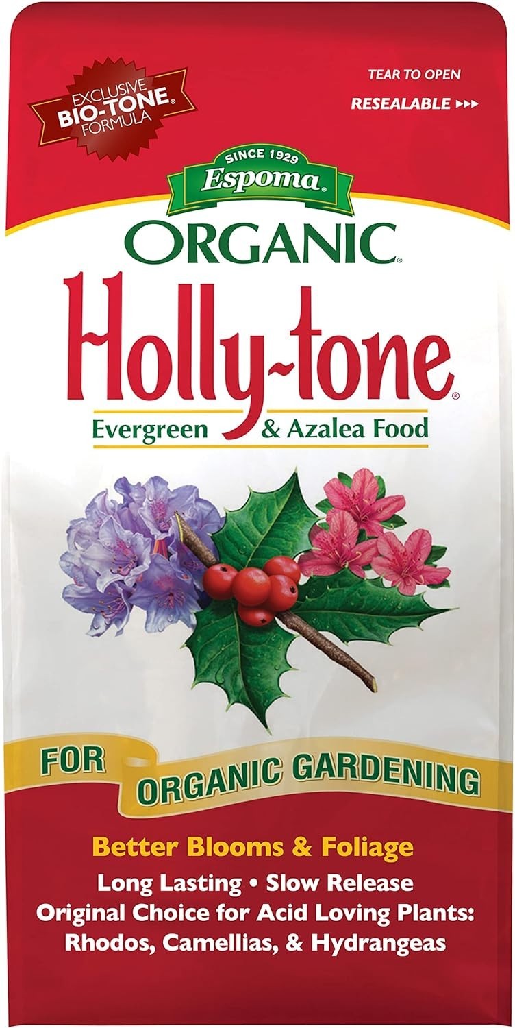 Espoma Holly-Tone 4lb Organic Azalea Rhododendron Hydrangea Plant Food 4lbs