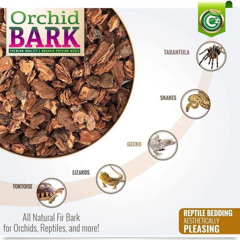 OMRI Listed All Natural Fir Bark Soil Amendment Healthy Plant Growth Drainage US