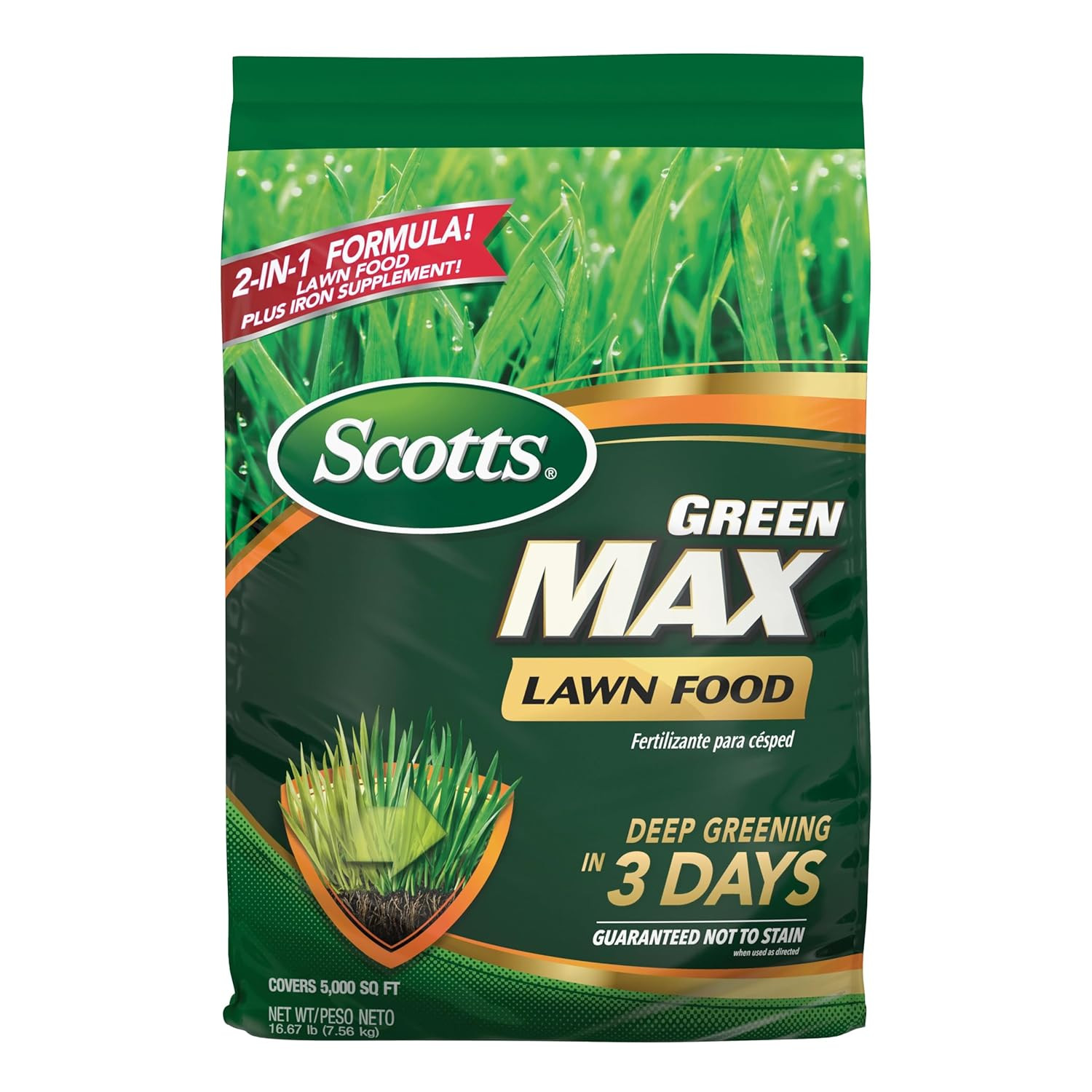 Scotts Green Max Lawn Food, 5,000 Sq. Ft.