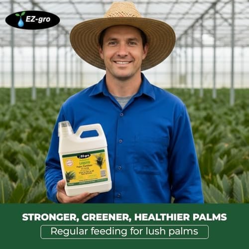EZ-GRO 17-5-24 Palm Tree Fertilizer Liquid Plant Food – Perfect for Indoor & …