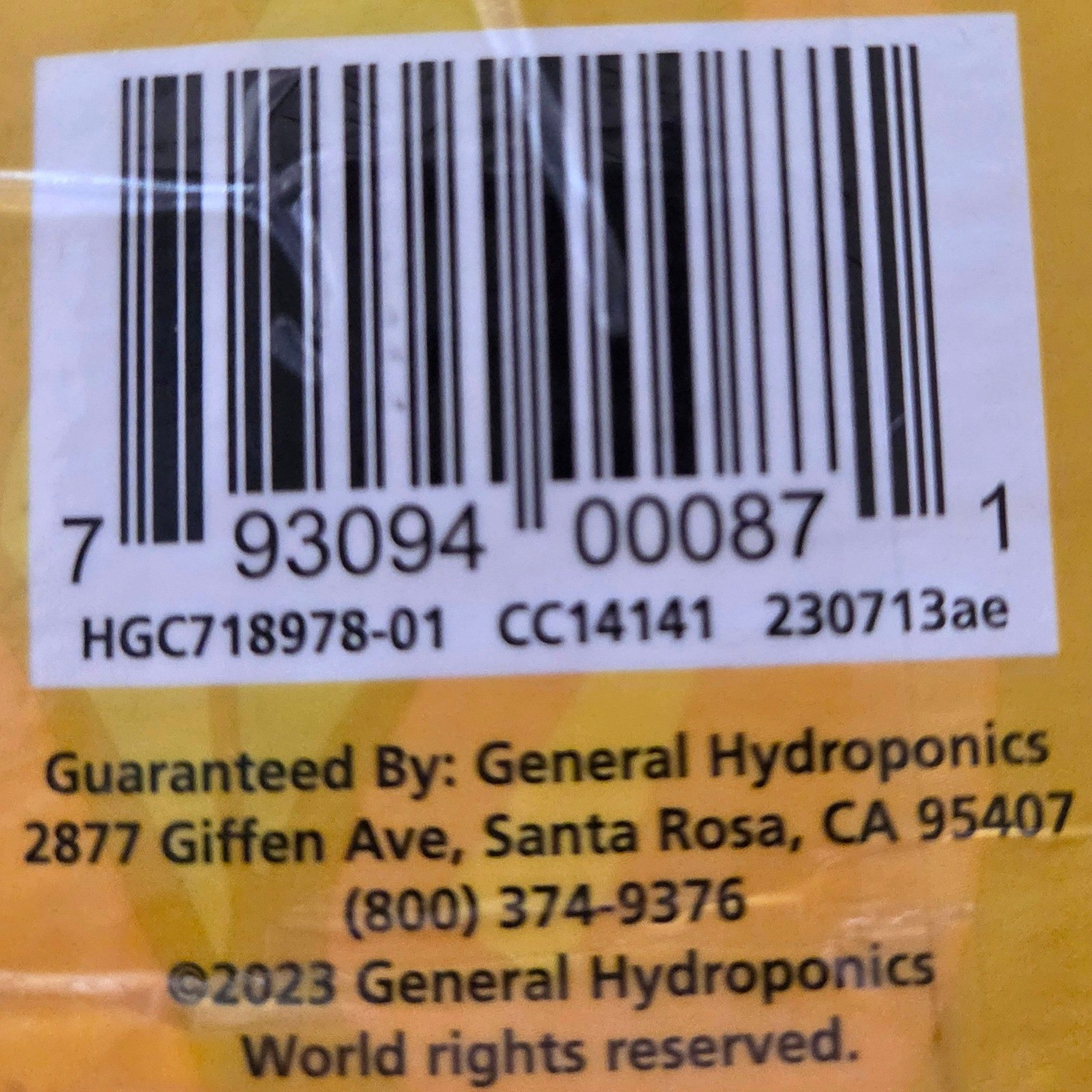General Hydroponics FloraSeries Trial Pack 3 Part Nutrient System 1 Quart Each