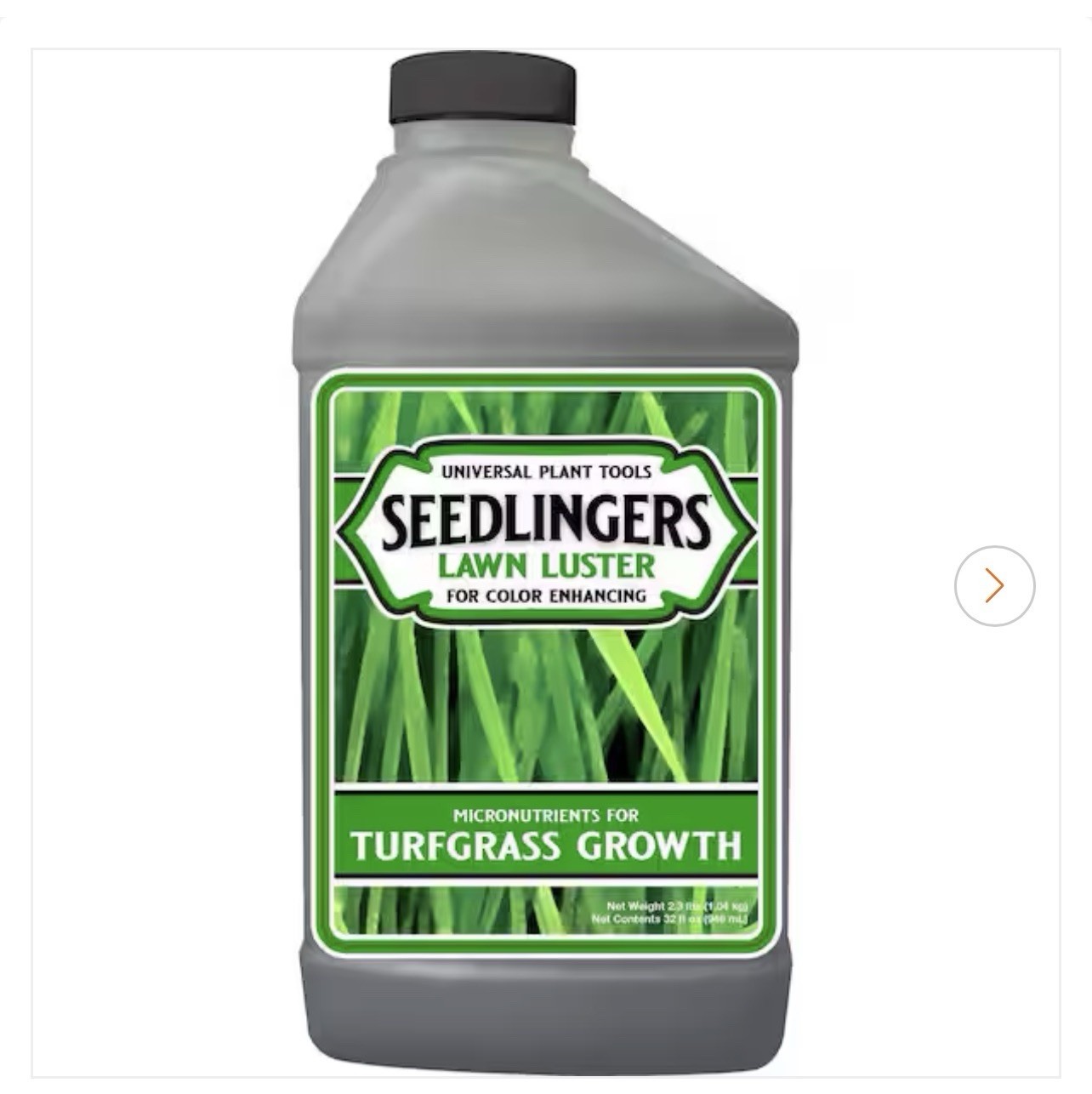 32,000 Sq. Ft. Food Lawn Luster Liquid Fertilizer All Type Grass Growth 32oz