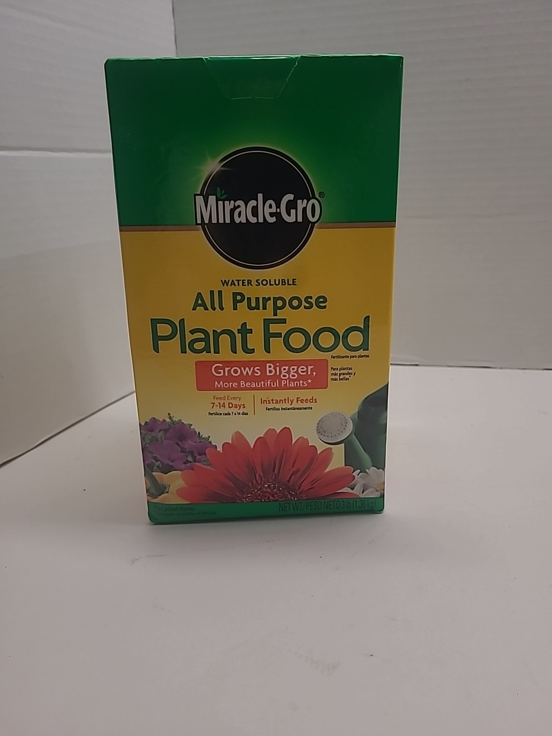 New! Miracle-Gro Water Soluble All Purpose Plant Food Fertilizer for In/Out Door