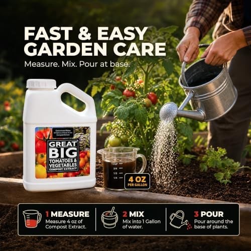 Great Big Tomatoes and Vegetables Liquid Fertilizer Booster – Organic Soil Co…