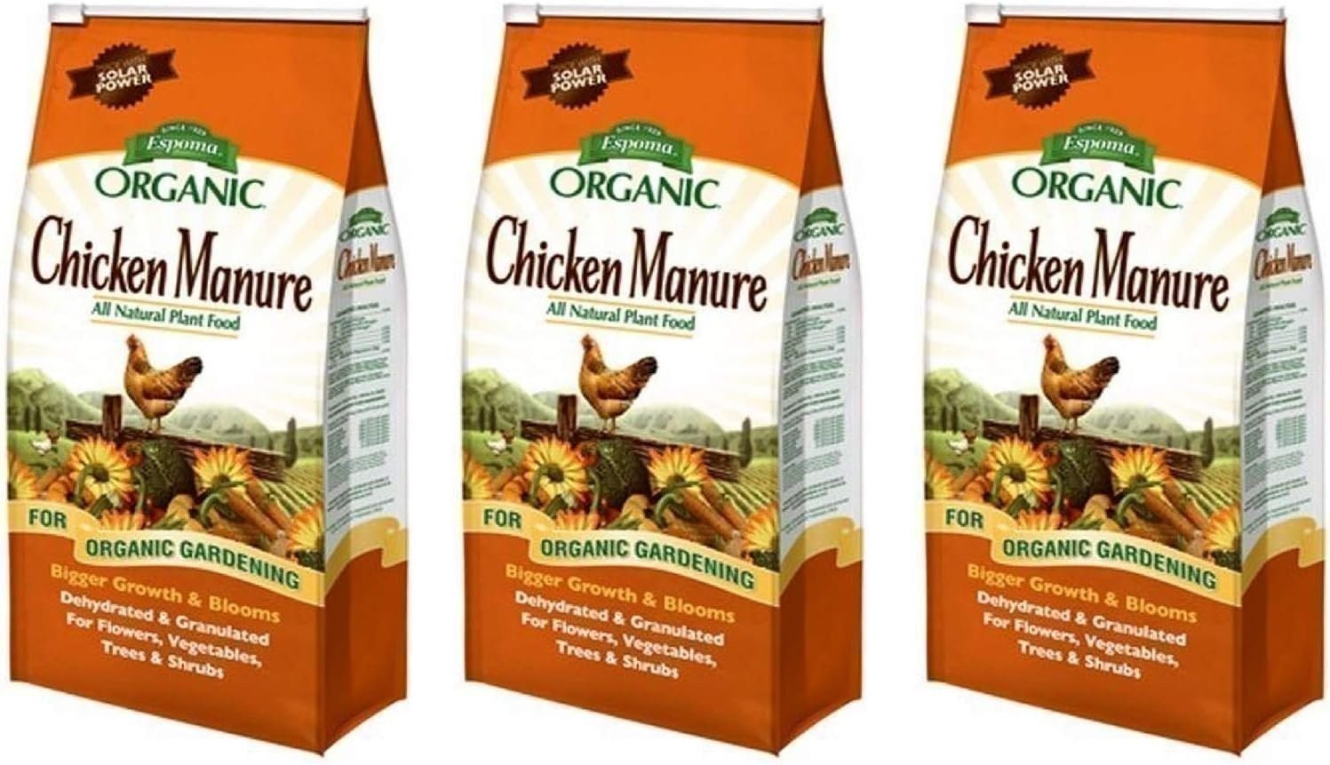 Espoma GM25 Organic 3-2-3 Chicken Manure, 25 lb (Thr?? ???k)
