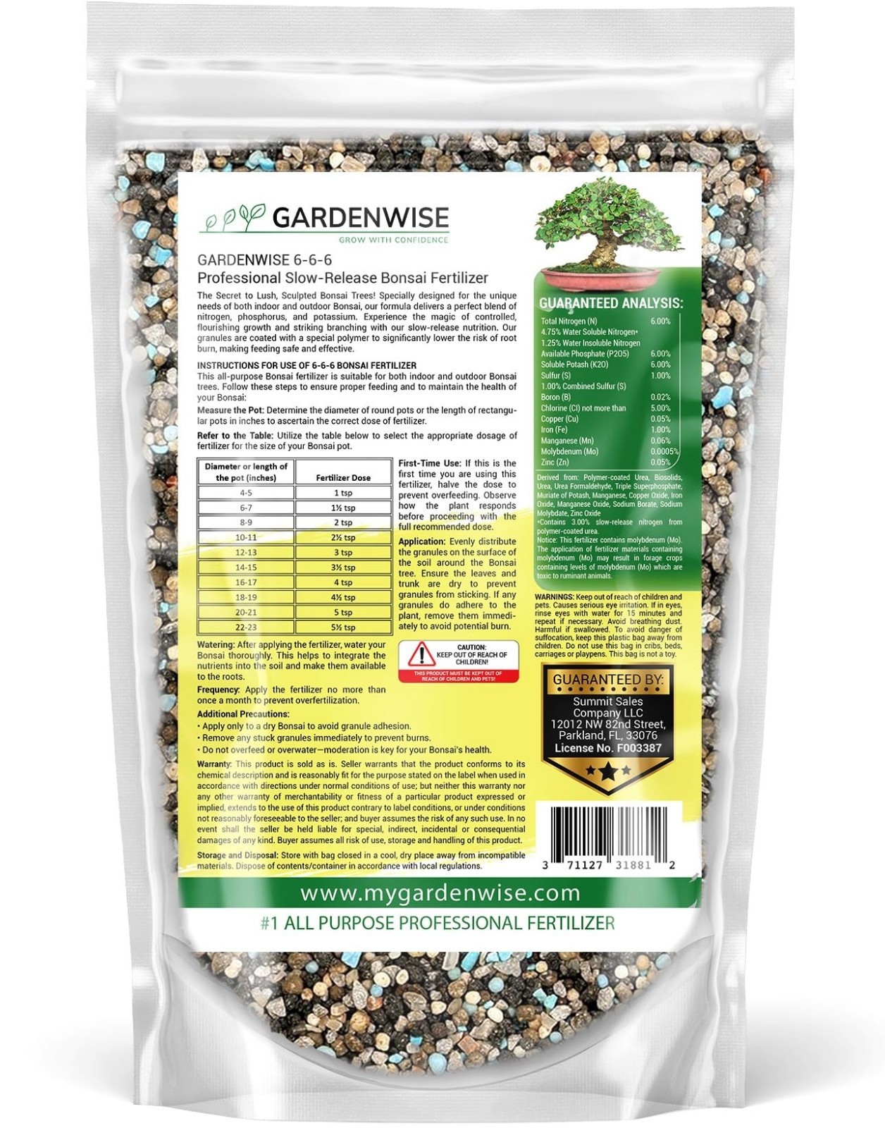 Bonsai Fertilizer Pellets – Slow-Release Food for Healthy Roots & Dense Growth,