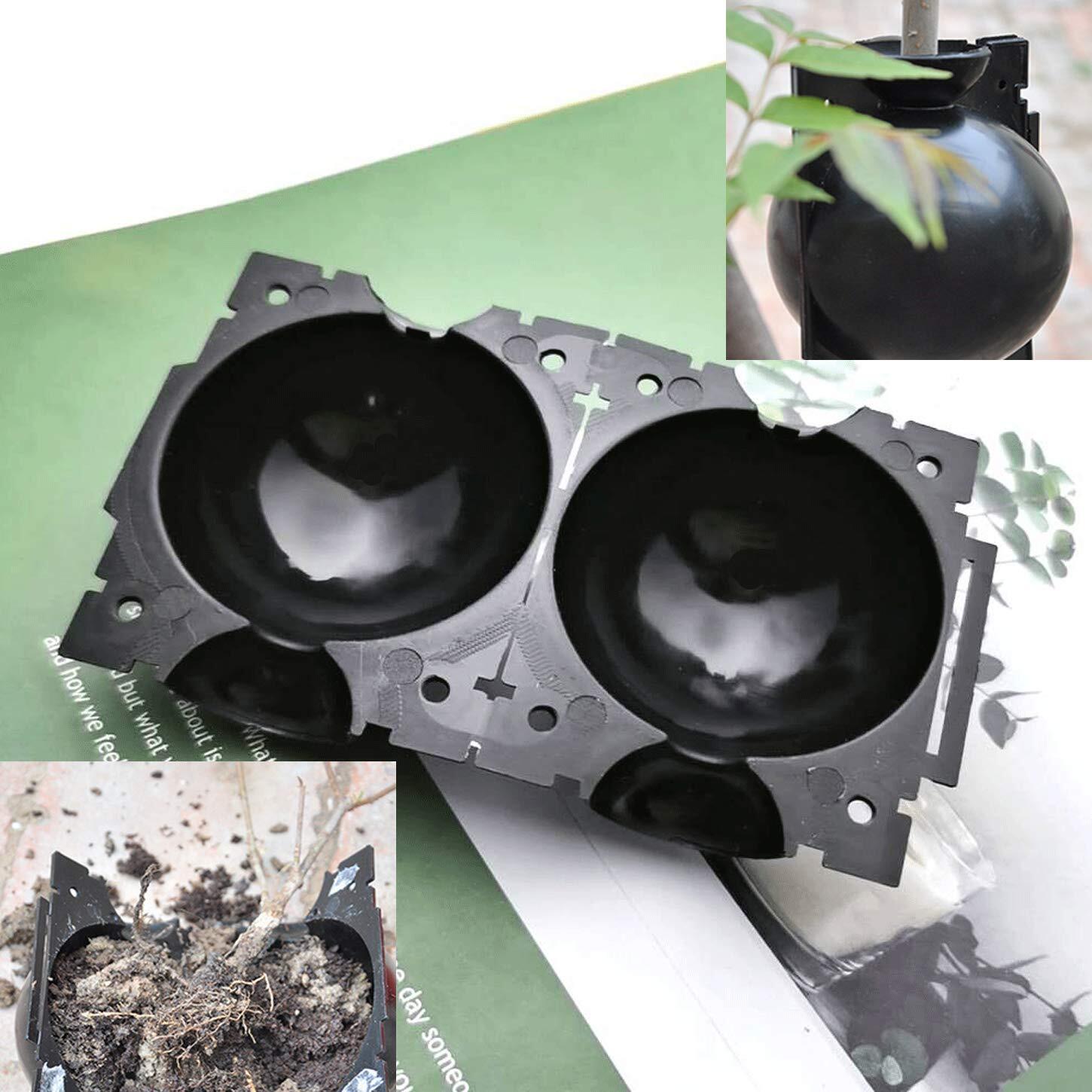 High Pressure Propagation Plant Rooting Ball Device for Various Plants, 15Pack