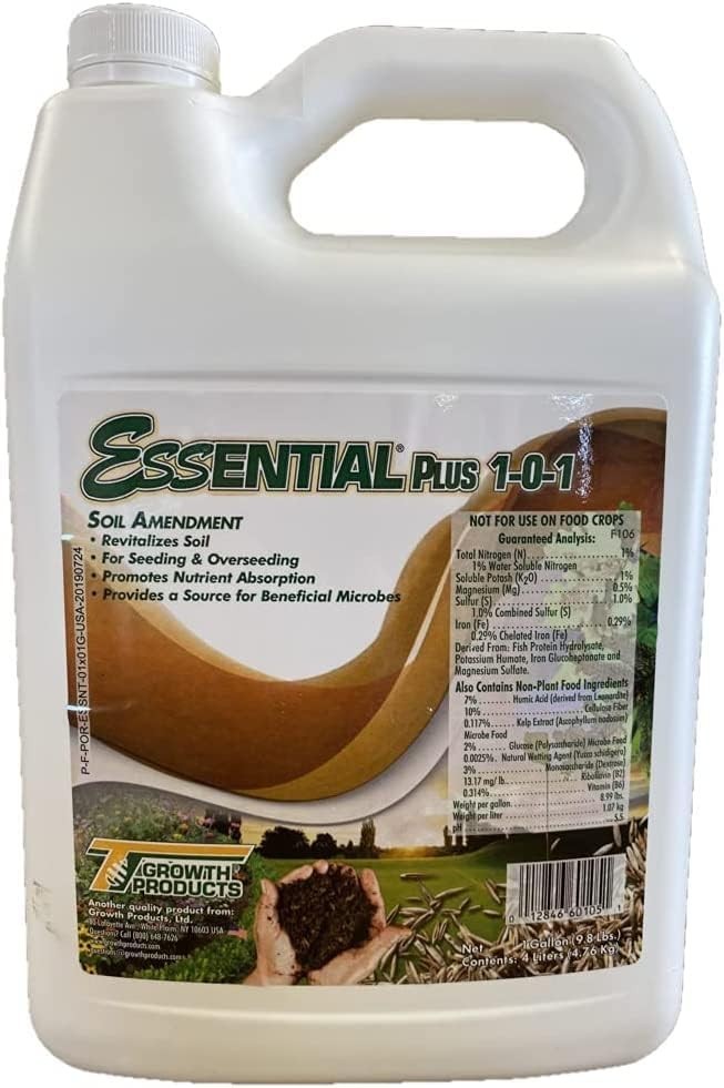 Essential Plus Liquid Fertilizer 1-0-1 – 32 oz Plant Nutrients for Healthy Growt