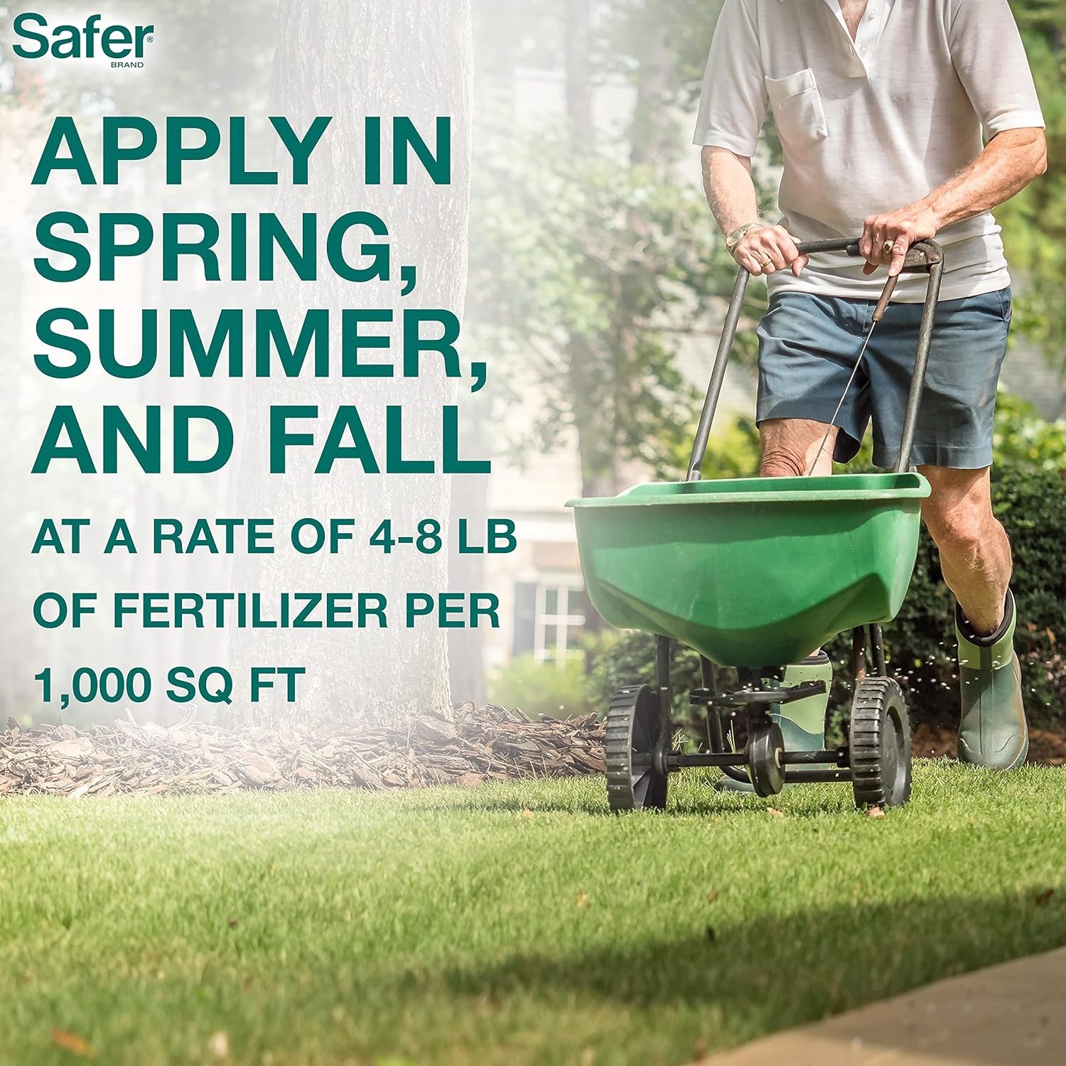 Lawn Restore 20 lb Granular Fertilizer – Safe for Kids & Pets, 9-0-2 NPK Formula