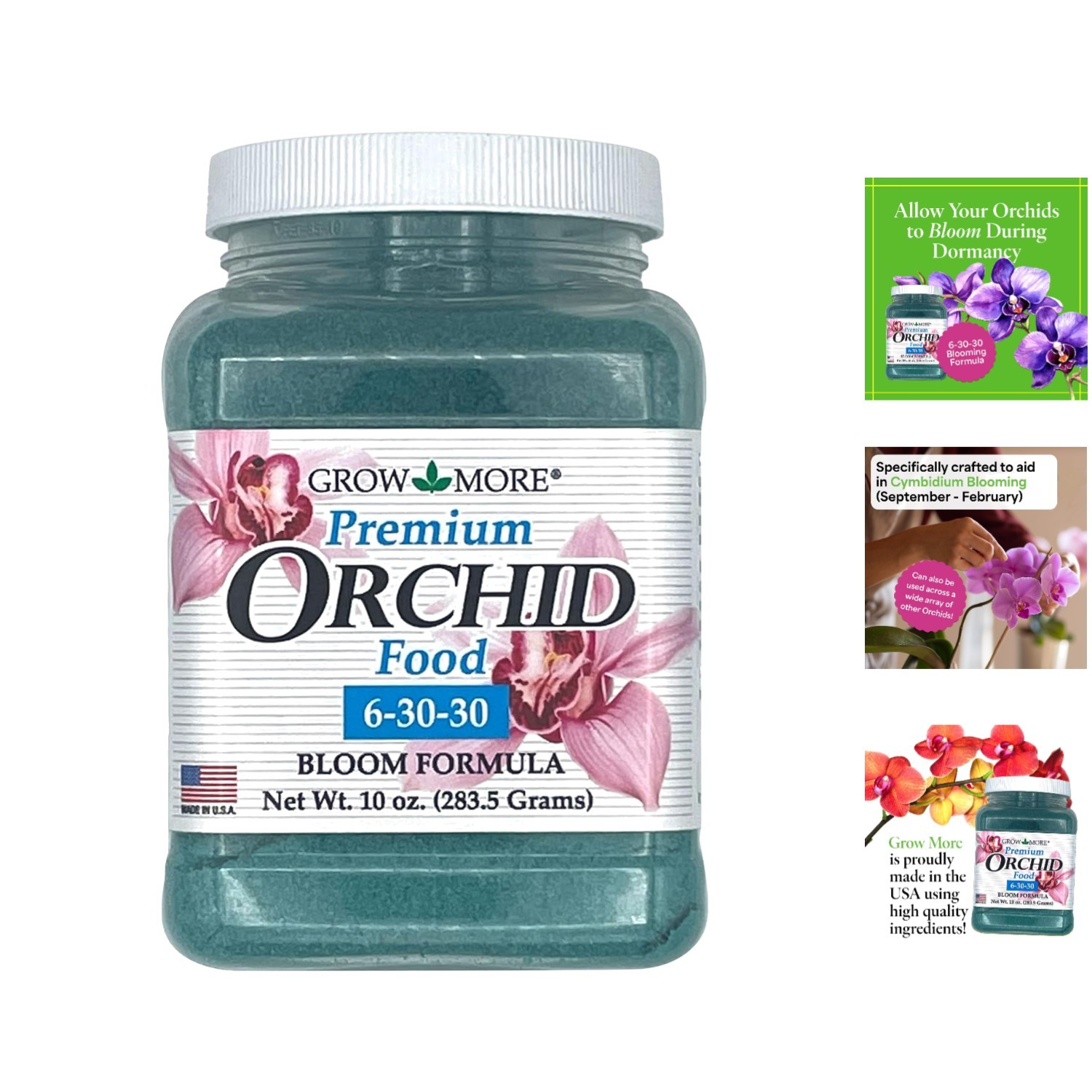6-30-30 Orchid Food – 10oz Water-Soluble Fertilizer for Vibrant Blooming