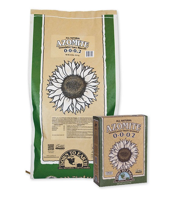 Down To Earth Organic All-Natural White Azomite Granular 0-0-0.2 – 1 lb – REPACK