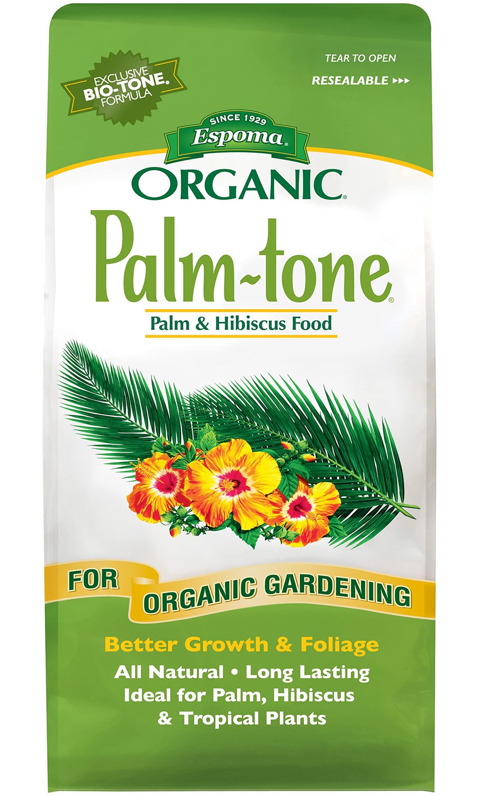 All Natural Organic Fertilizer for Palm and Hibiscus 4-1-5 Formula