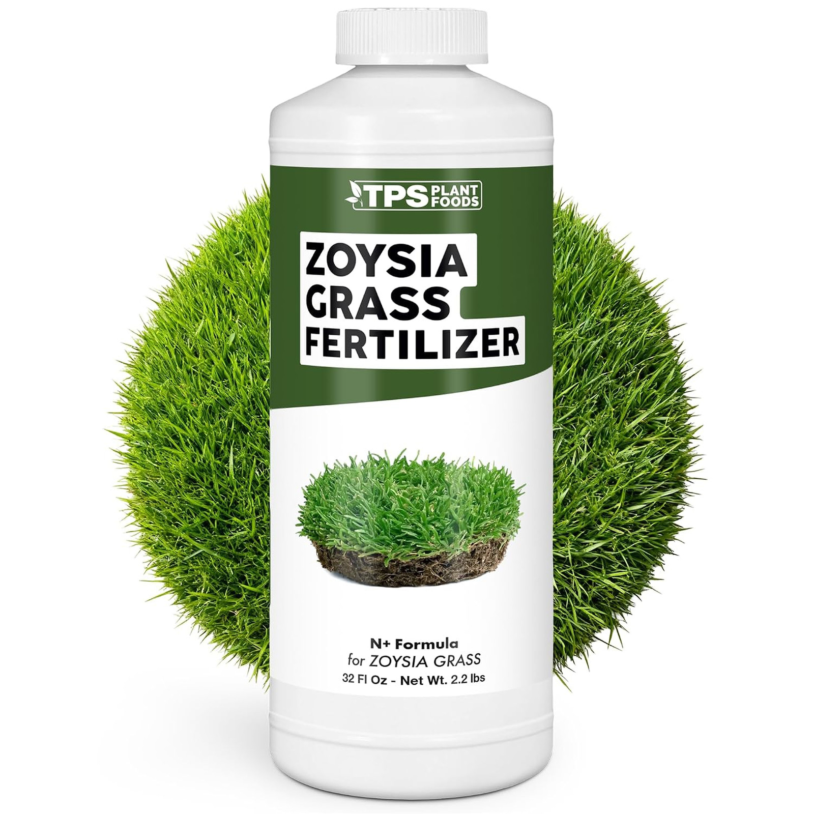 Zoysia Grass Fertilizer Liquid Lawn Food 32 oz Supports Green Turf Root