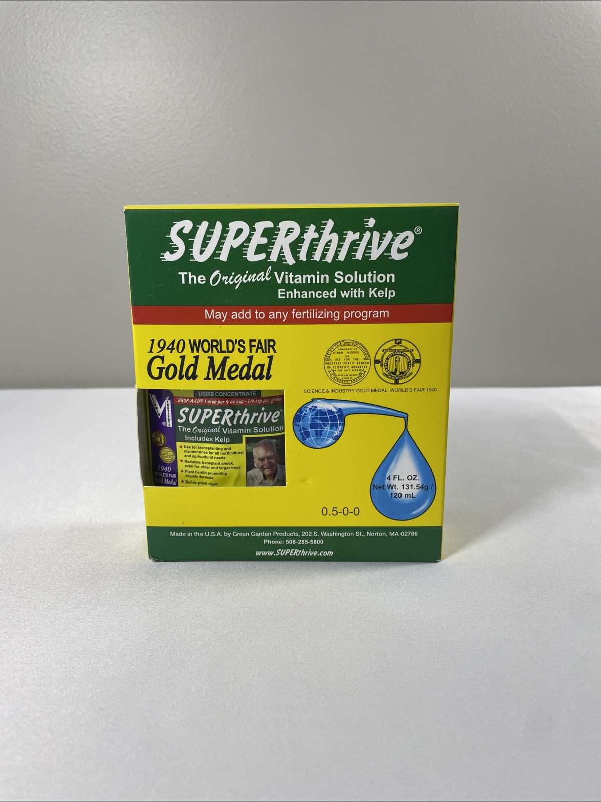 Superthrive Liquid Plant Fertilizer. The Original Vitamin Solution- 4oz.