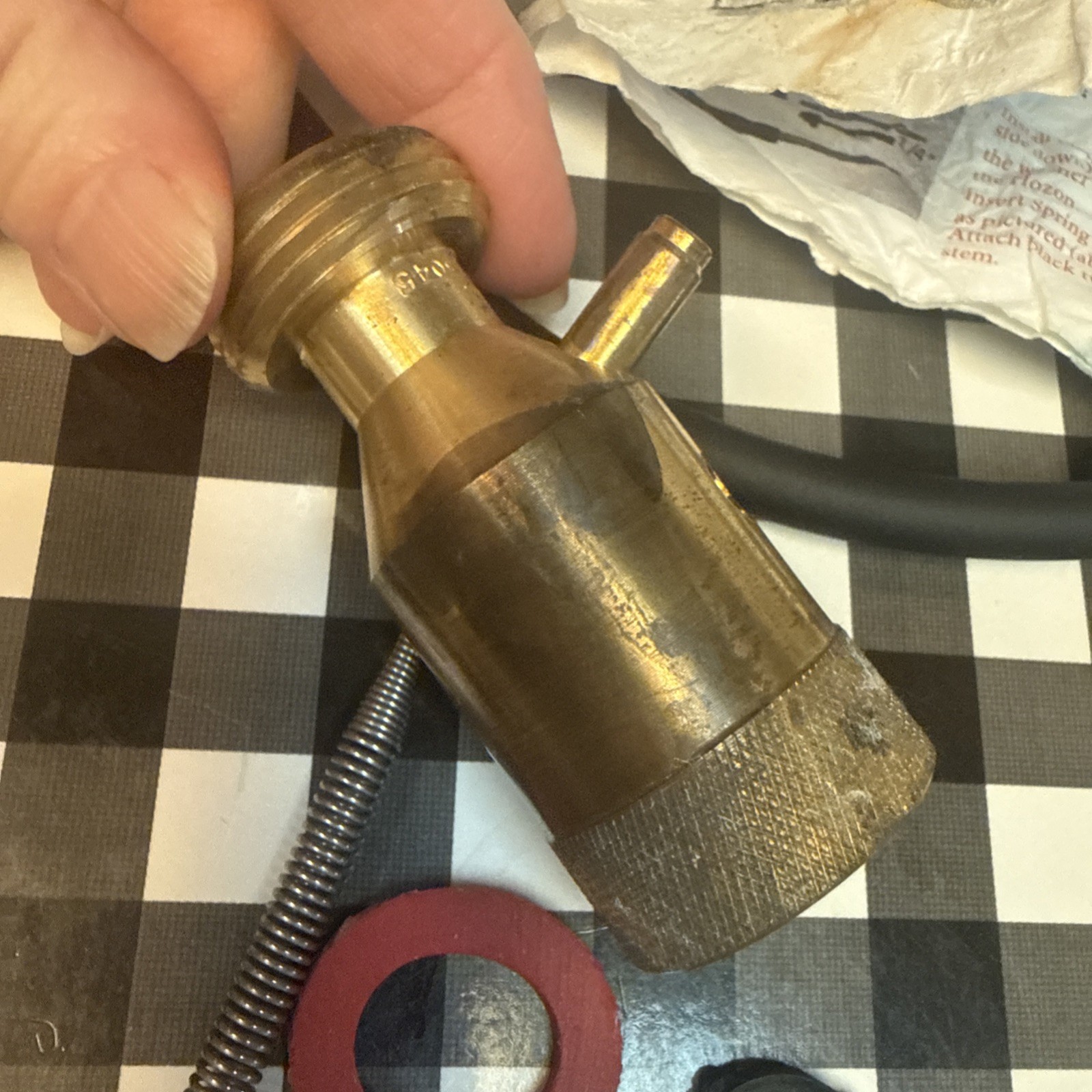 Hozon Injector Brass Siphon Mixer With Backflow Preventer Open Box