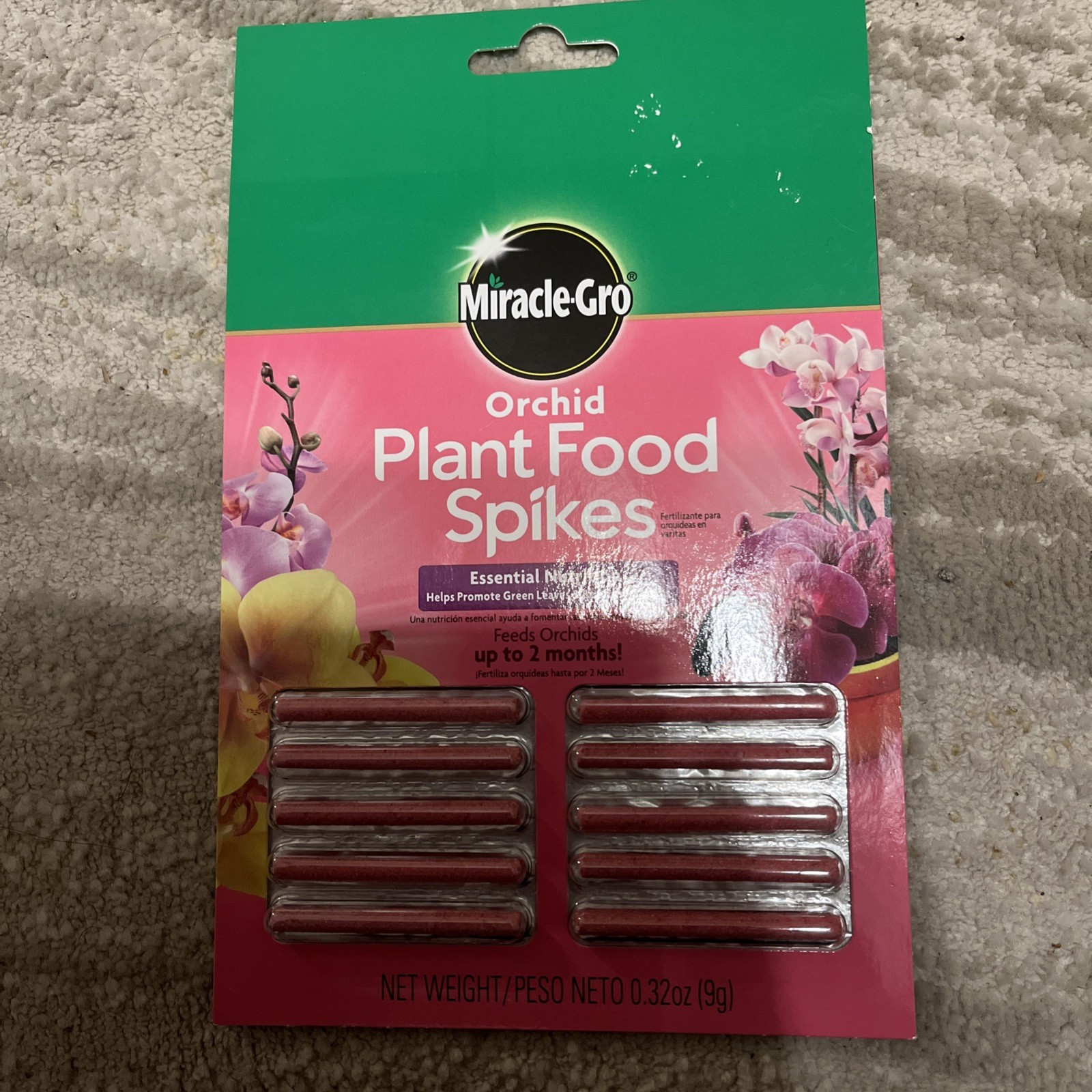 Miracle-Gro (#1003661) Orchid Plant Food Spikes (10 spikes per pack)