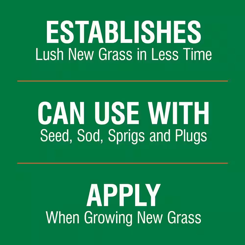 16 Lbs. 5,000 Sq. Ft. Starter Fertilizer for Growing New Grass