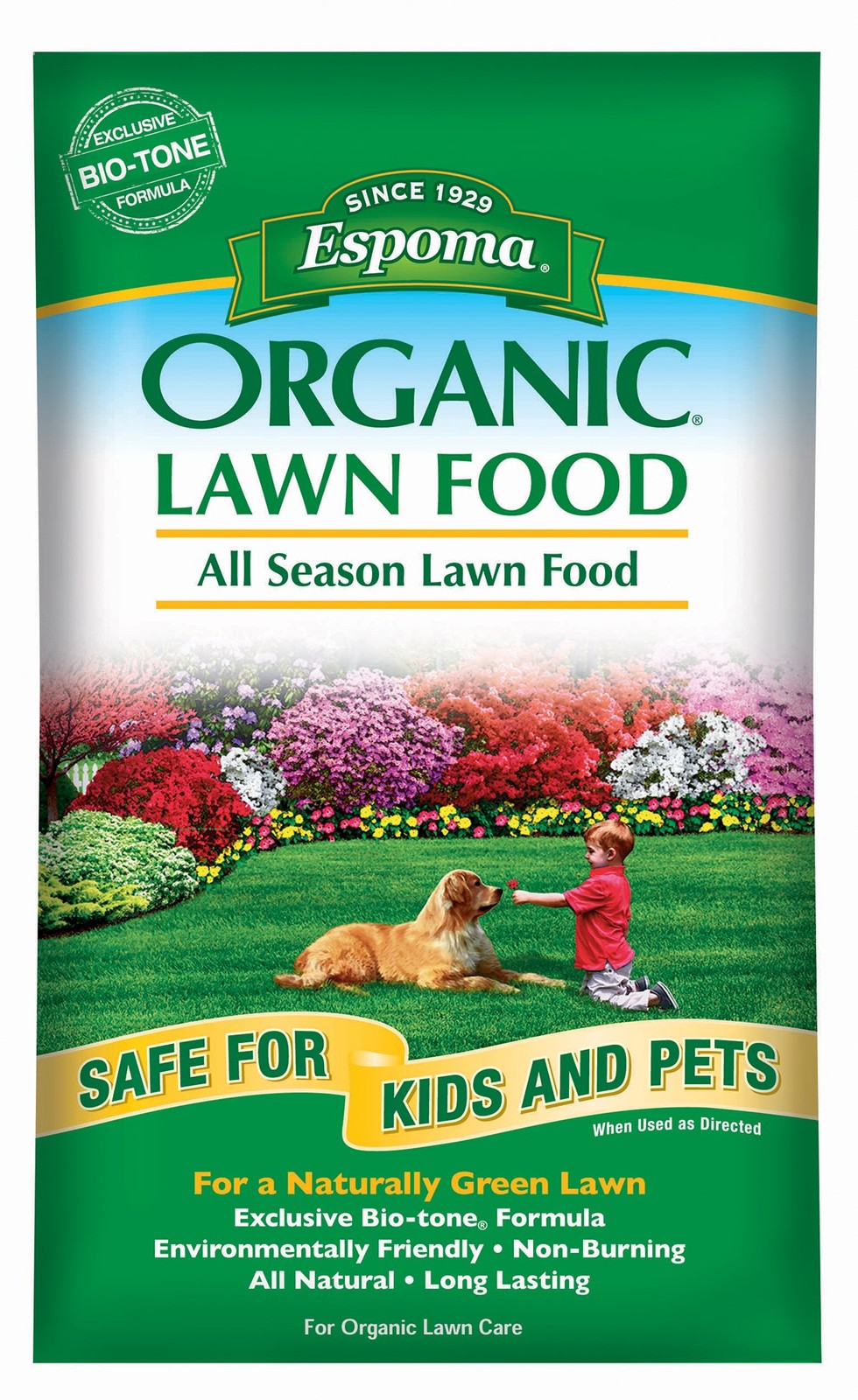 Espoma Eolf28 5000 sq. ft. Coverage Organic All Season Lawn Food 28 lbs.