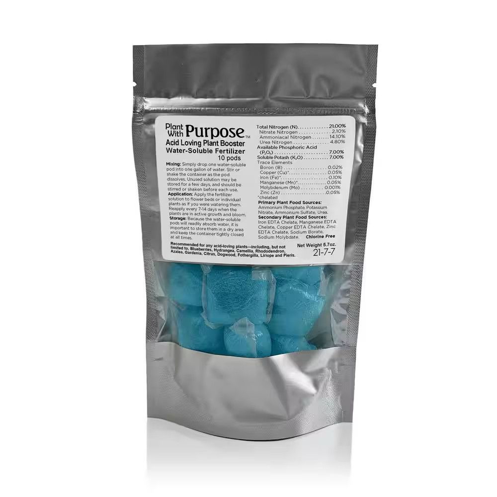 Plant with Purpose Acid Loving Plant Booster Water Soluble Fertilizer 2 Lb. (10-