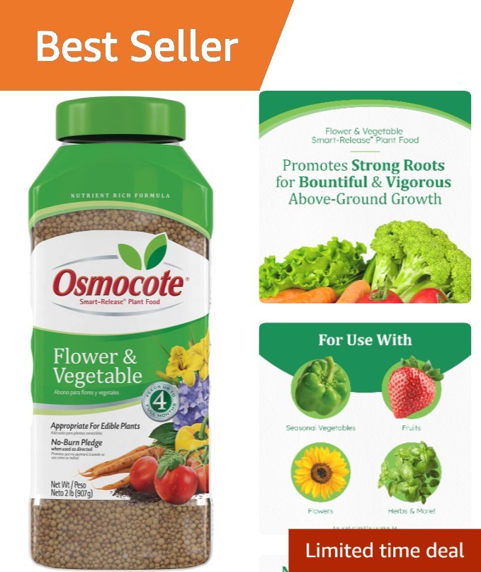 Miracle-Gro Smart-Release Plant Food 2 lb for Healthy Roots & Thriving Harvests