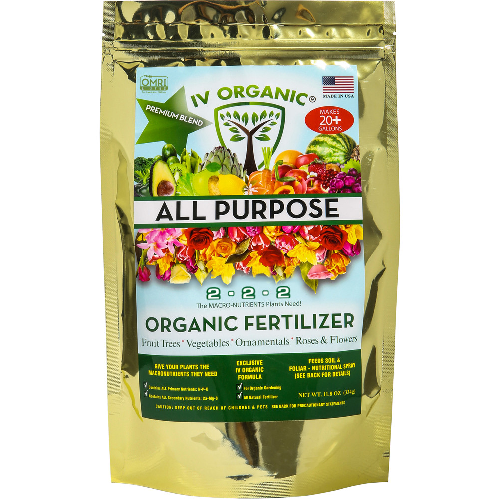 IV Organic All Purpose | Premium Blend Fertilizer (11.8 oz)